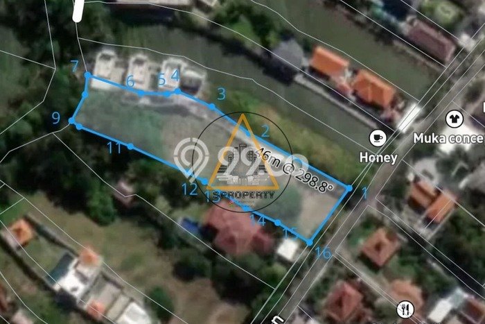 Tanah di Pererenan, Luas 2743m², Akses Pererenan, Badung, Badung Tanah di Pererenan, Luas 2743m², Akses Pererenan, Badung, Badung