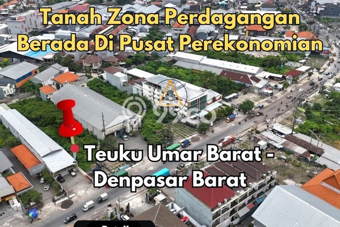 Lahan Kosong Dijual di Denpasar Barat, Denpasar, Luas 1839m2 Area Strategis Lahan Kosong Dijual di Denpasar Barat, Denpasar, Luas 1839m2 Area Strategis