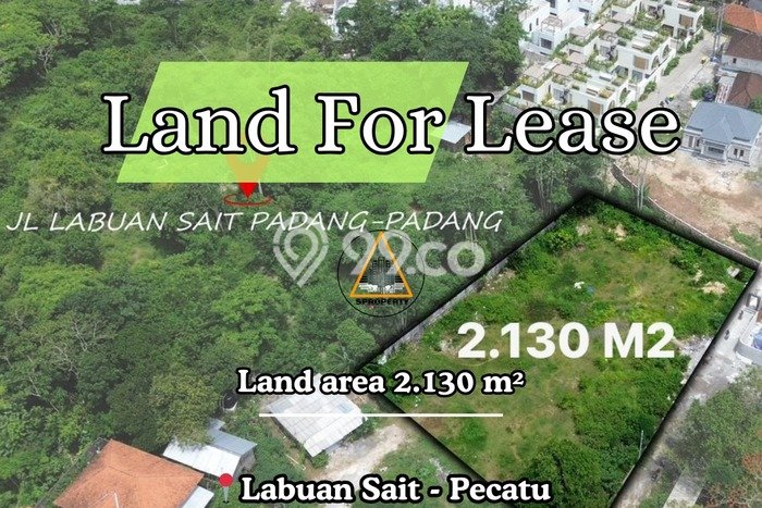 Tanah untuk Disewa di Badung Luas 2130m2 Tanah untuk Disewa di Badung Luas 2130m2