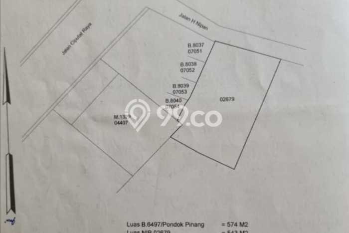 Jarang Ada! Tanah di Kebayoran Lama Punya Luas 984m2 SHM Jarang Ada! Tanah di Kebayoran Lama Punya Luas 984m2 SHM