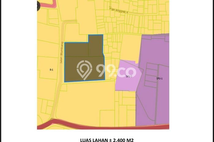 Dijual Tanah di Jakarta Selatan, Luas 2400m2 SHM Dijual Tanah di Jakarta Selatan, Luas 2400m2 SHM