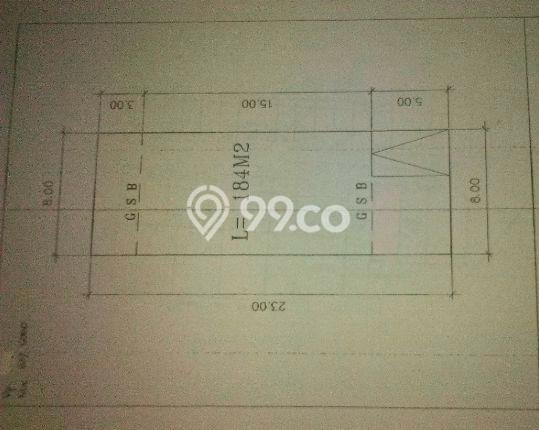 Untuk Dijual Tanah di Tangerang, Luas 184m2 - Untuk Dijual Tanah di Tangerang, Luas 184m2 -