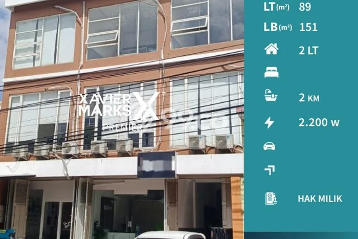 Ruko untuk disewa di Lowokwaru punya LT 89m2 & LB 151m2 harga sewa kompetitif Ruko untuk disewa di Lowokwaru punya LT 89m2 & LB 151m2 harga sewa kompetitif