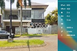 For Sale! Premium House LT 605m2 Desain Elegan di Dieng For Sale! Premium House LT 605m2 Desain Elegan di Dieng