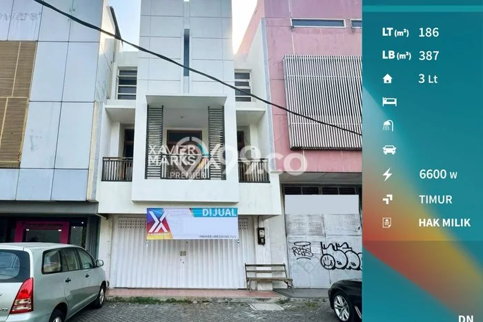 FOR SALE! Ruko di Blimbing Malang, LT 186m2, LB 387m2 FOR SALE! Ruko di Blimbing Malang, LT 186m2, LB 387m2
