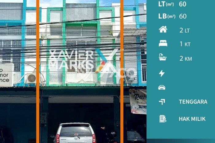 Disewakan Ruko di Kawasan Ramai Sulfat Luas 60m2 Disewakan Ruko di Kawasan Ramai Sulfat Luas 60m2