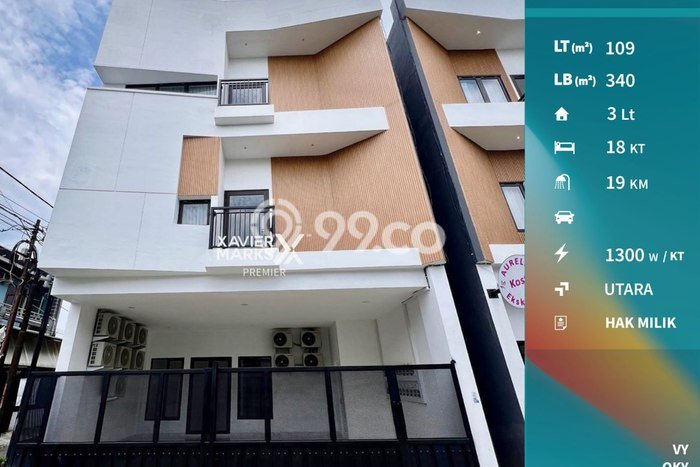 Dijual Rumah Kost di Soekarno Hatta, Malang, 18 KT, 19 KM, Bangunan 340m2 Dijual Rumah Kost di Soekarno Hatta, Malang, 18 KT, 19 KM, Bangunan 340m2