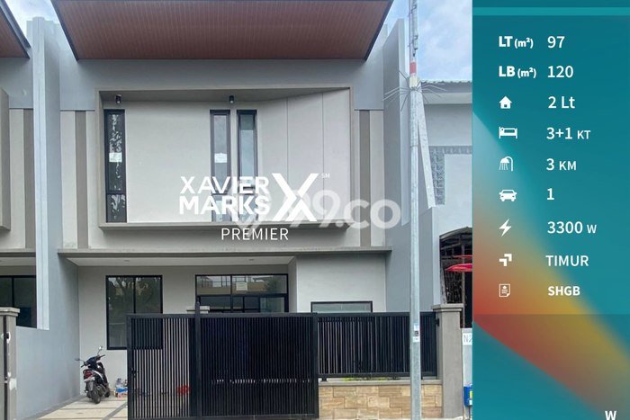 Rumah di Sawojajar, Malang, LT 97m2m² LB 120m2m² Rumah di Sawojajar, Malang, LT 97m2m² LB 120m2m²