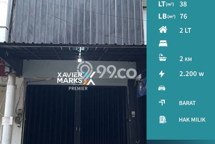 Dijual Ruko di Lowokwaru Malang LT 38m2 / LB 76m2 Dijual Ruko di Lowokwaru Malang LT 38m2 / LB 76m2