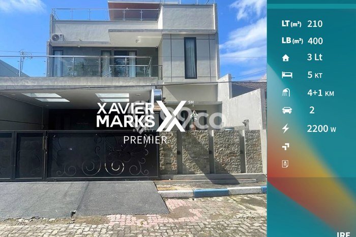 For Sale! Premium House LT 210m2 Desain Elegan di Araya For Sale! Premium House LT 210m2 Desain Elegan di Araya