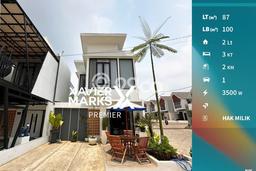 Vila di Junrejo, Area 87m2m², Akses ke transportasi publik Vila di Junrejo, Area 87m2m², Akses ke transportasi publik