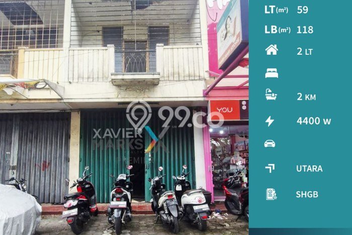 Ruko disewakan lokasi strategis Blimbing Malang 118m2 Ruko disewakan lokasi strategis Blimbing Malang 118m2