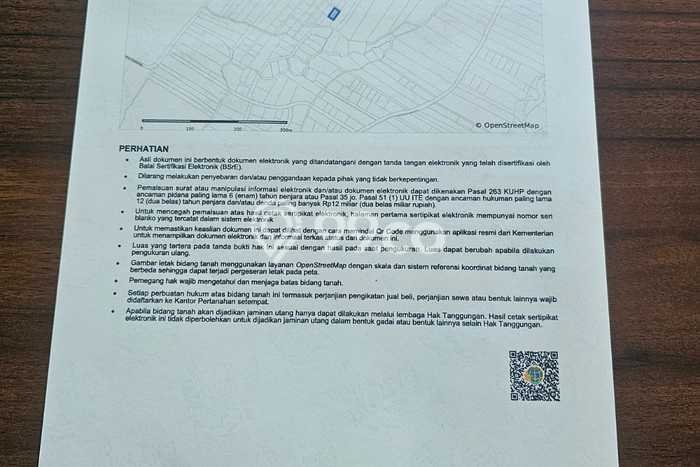 Untuk Dijual Tanah di Tabanan, Luas 640m2 SHM Untuk Dijual Tanah di Tabanan, Luas 640m2 SHM