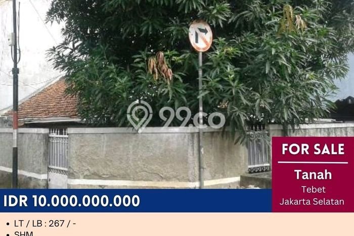 Tanah Dijual Lokasi Tebet Jakarta Selatan SHM Tanah Dijual Lokasi Tebet Jakarta Selatan SHM