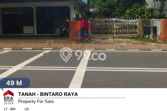 Tanah Dijual Lokasi Strategis di Jakarta Selatan dengan Luas 980m2 Tanah Dijual Lokasi Strategis di Jakarta Selatan dengan Luas 980m2
