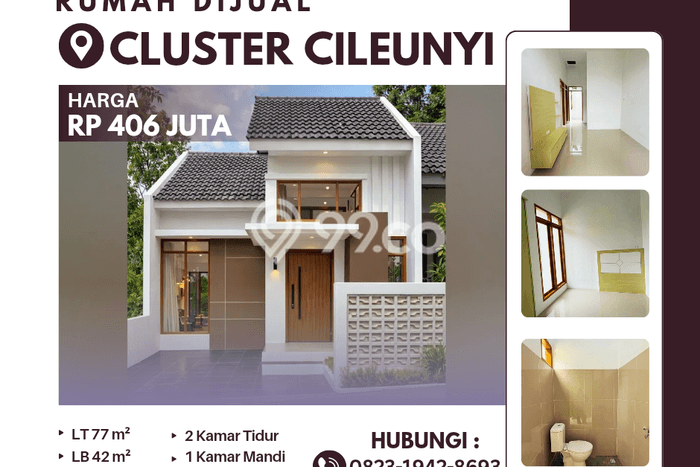 Rumah Budget Terbaik Siap Huni Area Cileunyi LT 77m2 Rumah Budget Terbaik Siap Huni Area Cileunyi LT 77m2