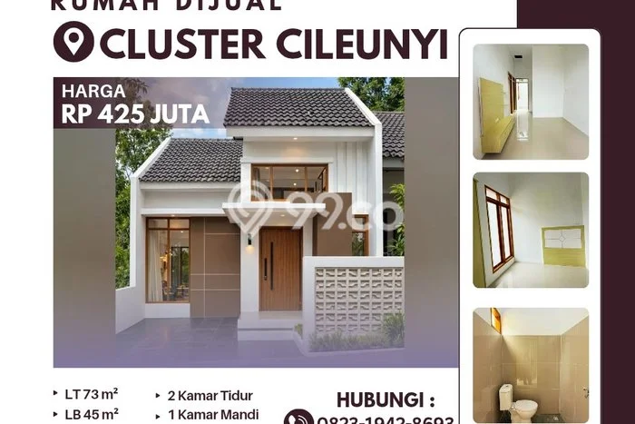 Rumah Terjangkau Dijual Area Cileunyi, Bandung Harga Rp 425 Juta Rumah Terjangkau Dijual Area Cileunyi, Bandung Harga Rp 425 Juta