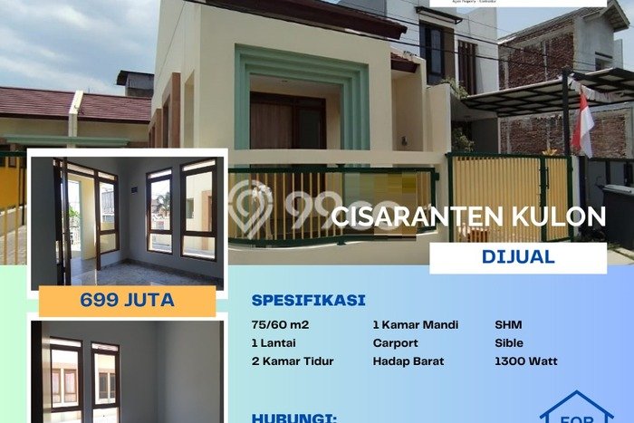 Jual Rumah Bagus Siap Huni LB 60m2 di Arcamanik, Bandung Jual Rumah Bagus Siap Huni LB 60m2 di Arcamanik, Bandung
