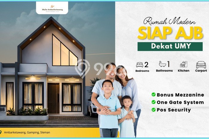 Rumah Minimalis 2 KT LT 79m2 di Maguwoharjo Rumah Minimalis 2 KT LT 79m2 di Maguwoharjo