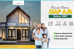 Rumah Modern Minimalis 2 KT Siap Huni di Gamping Rumah Modern Minimalis 2 KT Siap Huni di Gamping