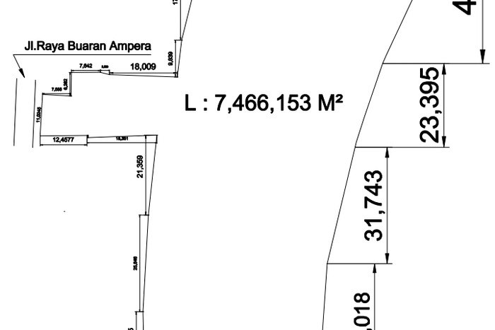 Tanah Kosong Dijual di Tangerang Selatan dengan Area 7466m2 Tanah Kosong Dijual di Tangerang Selatan dengan Area 7466m2