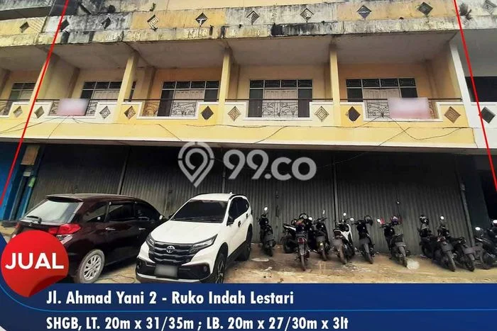 Dijual! Ruko di Sungai Raya Pontianak LT 669m2 / LB 1710m2 Kawasan Bisnis Dijual! Ruko di Sungai Raya Pontianak LT 669m2 / LB 1710m2 Kawasan Bisnis