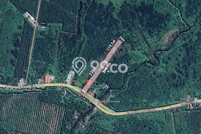 Kavling Tanah di Sungai Pinyuh Dijual Luas 8145m2 Legalitas SHM Kavling Tanah di Sungai Pinyuh Dijual Luas 8145m2 Legalitas SHM
