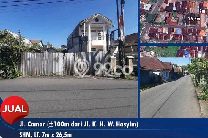 Kavling Tanah Dijual di Pontianak Kota, Pontianak, Luas 186m2 Area Strategis Kavling Tanah Dijual di Pontianak Kota, Pontianak, Luas 186m2 Area Strategis