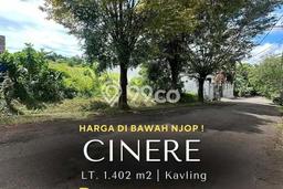 Kavling Tanah untuk Dijual di Cinere, Jakarta Selatan, Luas 1402m2 Kavling Tanah untuk Dijual di Cinere, Jakarta Selatan, Luas 1402m2