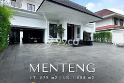 Hunian Mewah Siap Huni LT 879m2 di Menteng, Jakarta Pusat Hunian Mewah Siap Huni LT 879m2 di Menteng, Jakarta Pusat