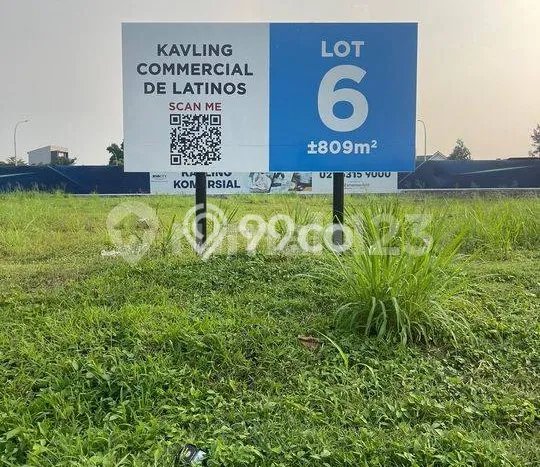 Dijual Tanah Lokasi BSD Delatinos, Tangerang Seluas 809m2 Dijual Tanah Lokasi BSD Delatinos, Tangerang Seluas 809m2