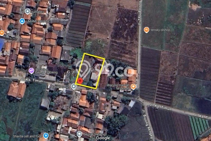 Dijual Tanah 705m2 di Teluk Naga, Tangerang Dijual Tanah 705m2 di Teluk Naga, Tangerang