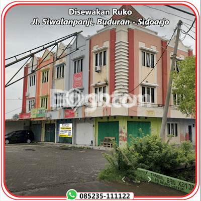 Ruko Siap Pakai di Buduran, Luas 180m², Kawasan Komersial Ruko Siap Pakai di Buduran, Luas 180m², Kawasan Komersial