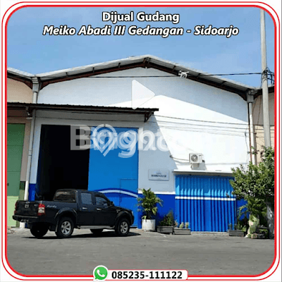 Dijual Gudang Area Bisnis Kawasan Gedangan, Luas 462m², Jalan Utama Dijual Gudang Area Bisnis Kawasan Gedangan, Luas 462m², Jalan Utama