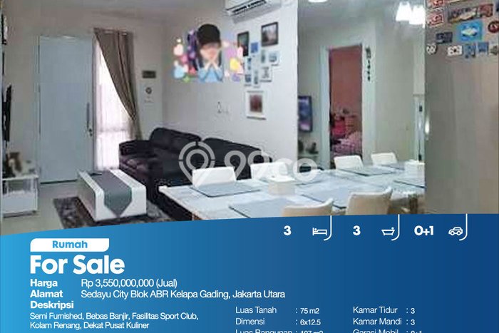 For Sale Rumah Mewah Exclusive di Kelapa Gading, Jakarta Utara For Sale Rumah Mewah Exclusive di Kelapa Gading, Jakarta Utara