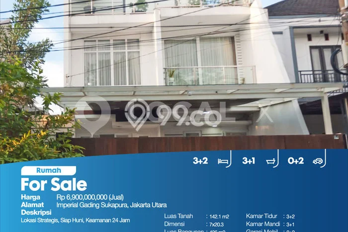 For Sale Rumah Elit Exclusive di Kelapa Gading, Jakarta Utara For Sale Rumah Elit Exclusive di Kelapa Gading, Jakarta Utara
