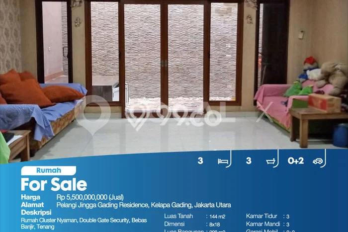 Hot Offer Hunian Premium Ideal dan Luas di Kelapa Gading, Jakarta Utara Hot Offer Hunian Premium Ideal dan Luas di Kelapa Gading, Jakarta Utara