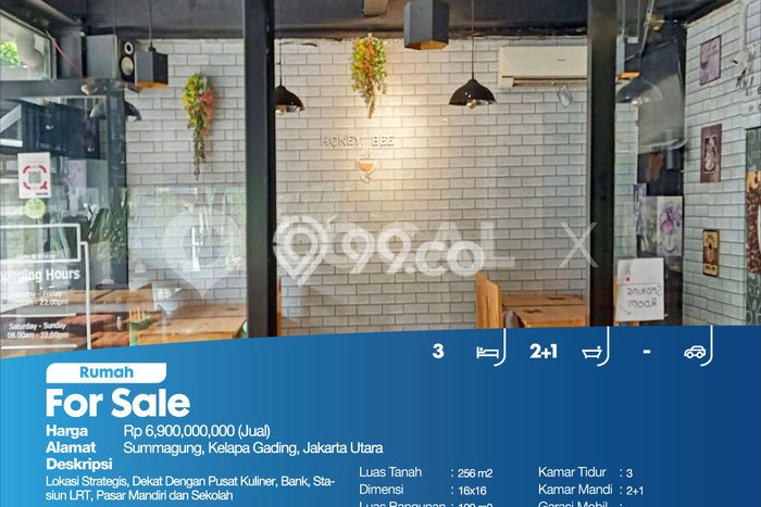 Hunian Eksklusif Siap Huni LT 256m2 di Kelapa Gading, Jakarta Utara Hunian Eksklusif Siap Huni LT 256m2 di Kelapa Gading, Jakarta Utara