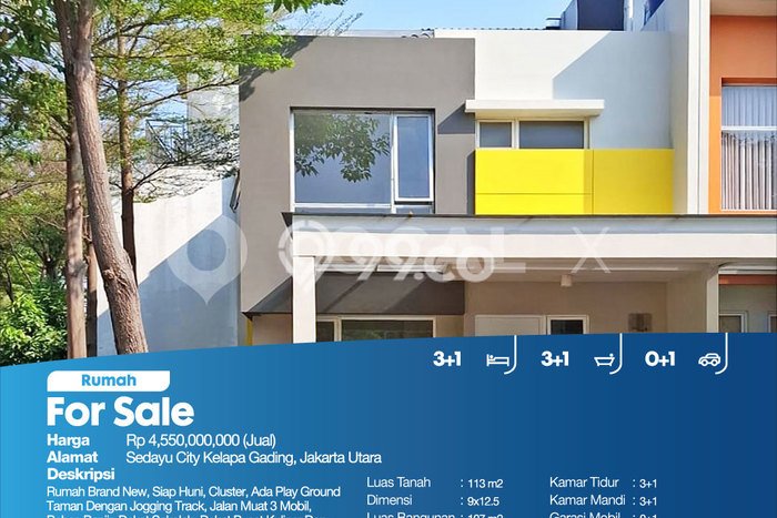Best Deal Hunian Mewah Ideal dan Luas di Kelapa Gading, Jakarta Utara Best Deal Hunian Mewah Ideal dan Luas di Kelapa Gading, Jakarta Utara