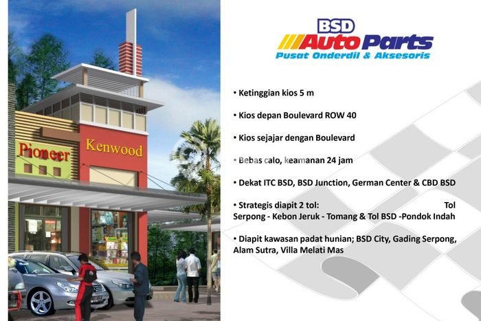 LOKASI PREMIUM! Ruko di BSD, Luas 6m², Area Komersial LOKASI PREMIUM! Ruko di BSD, Luas 6m², Area Komersial