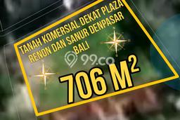 Lahan Dijual Lokasi Strategis di Denpasar dengan Luas 706m2 Lahan Dijual Lokasi Strategis di Denpasar dengan Luas 706m2