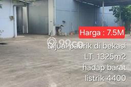 Dijual! Pabrik di Bekasi Bekasi LT 1325m2 / LB 900m2 Kawasan Bisnis Dijual! Pabrik di Bekasi Bekasi LT 1325m2 / LB 900m2 Kawasan Bisnis