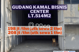 Unit Gudang Disewakan di Kamal di Area Ramai & Strategis Unit Gudang Disewakan di Kamal di Area Ramai & Strategis