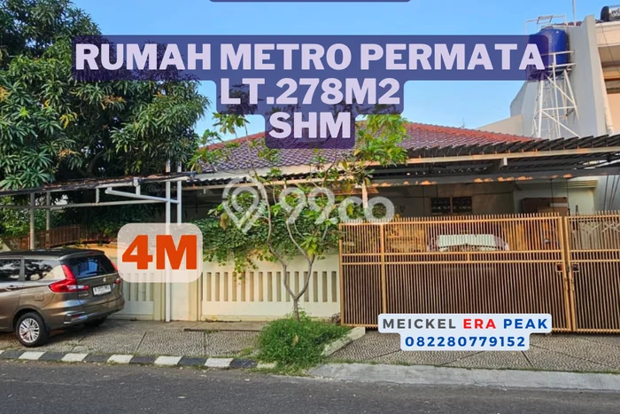 Dijual Rumah Mewah Elegan Dengan View Eksklusif di Metro Permata, Tangerang Dijual Rumah Mewah Elegan Dengan View Eksklusif di Metro Permata, Tangerang