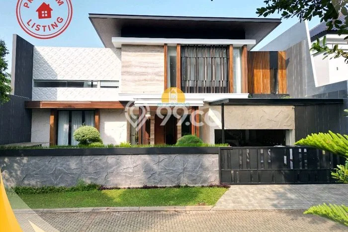 Rumah Mewah LB 900m2 Siap Pakai Desain Elegan di BSB City, Semarang Rumah Mewah LB 900m2 Siap Pakai Desain Elegan di BSB City, Semarang