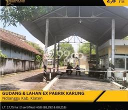 Tanah Kavling untuk Dijual di Delanggu Klaten 177500m2 Tanah Kavling untuk Dijual di Delanggu Klaten 177500m2