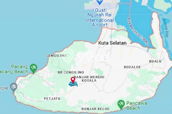 Tanah Dijual di Badung Seluas 1540m2 Strategis Tanah Dijual di Badung Seluas 1540m2 Strategis