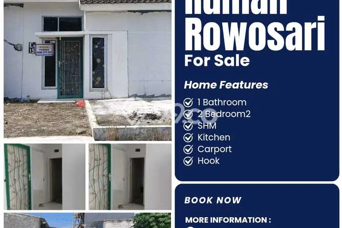 Rumah Nyaman 2 KT LB 27m2 Kondisi Bagus di Meteseh Rumah Nyaman 2 KT LB 27m2 Kondisi Bagus di Meteseh