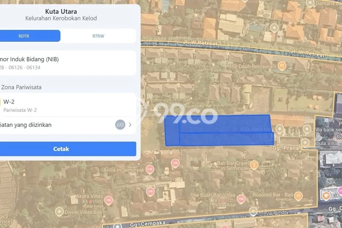 Tanah Dijual di Badung Seluas 2000m2 Strategis Tanah Dijual di Badung Seluas 2000m2 Strategis