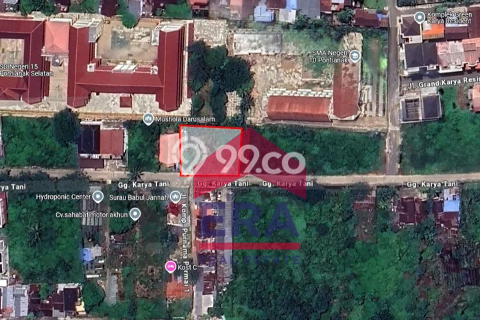Tanah Kavling di Pontianak Selatan Dijual dengan Luas 1012m2 Tanah Kavling di Pontianak Selatan Dijual dengan Luas 1012m2